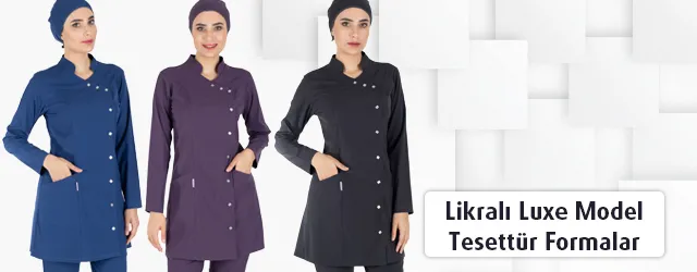 Likrali Luxe Model Tesettür Formalar