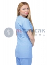 Açık Mavi Blanca Model Doktor ve Hemşire Forması Takımı Açık Mavi Blanca Model Doktor ve Hemşire Forması Takımı