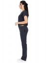 Twin Flex Antrasit Likralı Hemşire Forması Twin Flex Antrasit Likralı Hemşire Forması