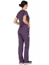 Twin Flex Mürdüm Likralı Doktor ve Hemşire Forması Takımı Twin Flex Mürdüm Likralı Doktor ve Hemşire Forması Takımı