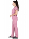 Twin Flex Pudra Likralı Hemşire Forması Twin Flex Pudra Likralı Hemşire Forması