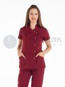 Luxe Model Lacivert Hemşire Doktor Forması Tek Üst Luxe Model Lacivert Hemşire Doktor Forması Tek Üst